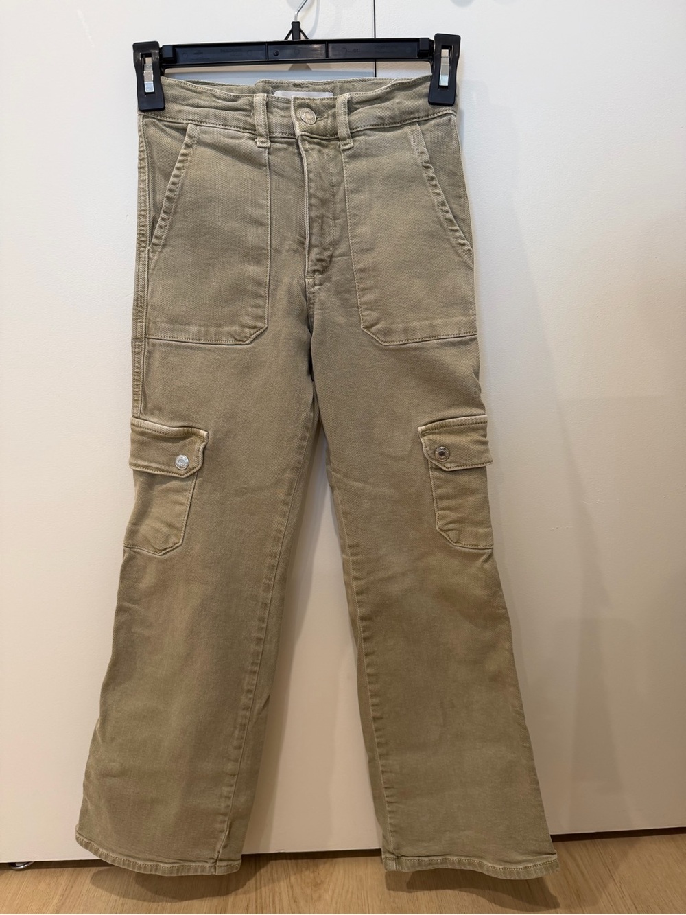 Zara STRETCH FIT CARGO JEANS